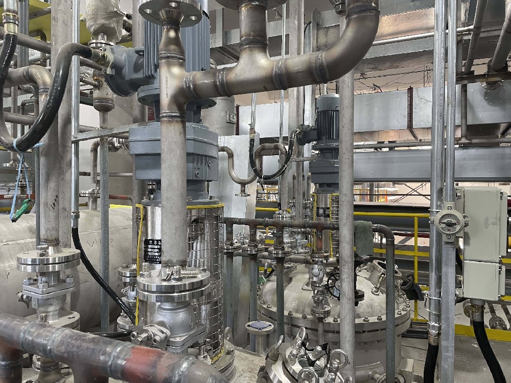 制藥攪拌器安裝現場